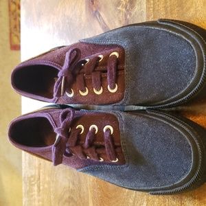 Y2K Keds Suede Color Block Sneakers